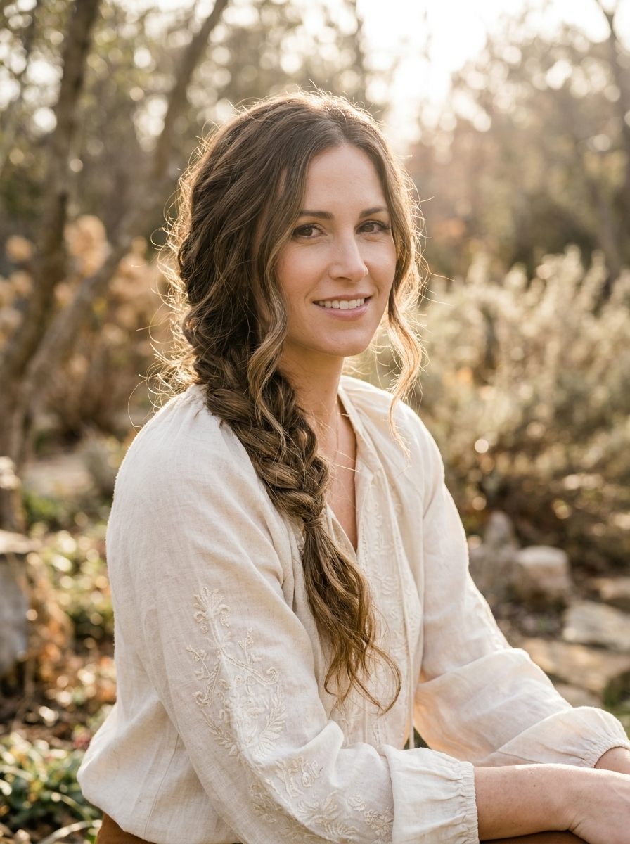 Boho Zopf - flechtfrisuren